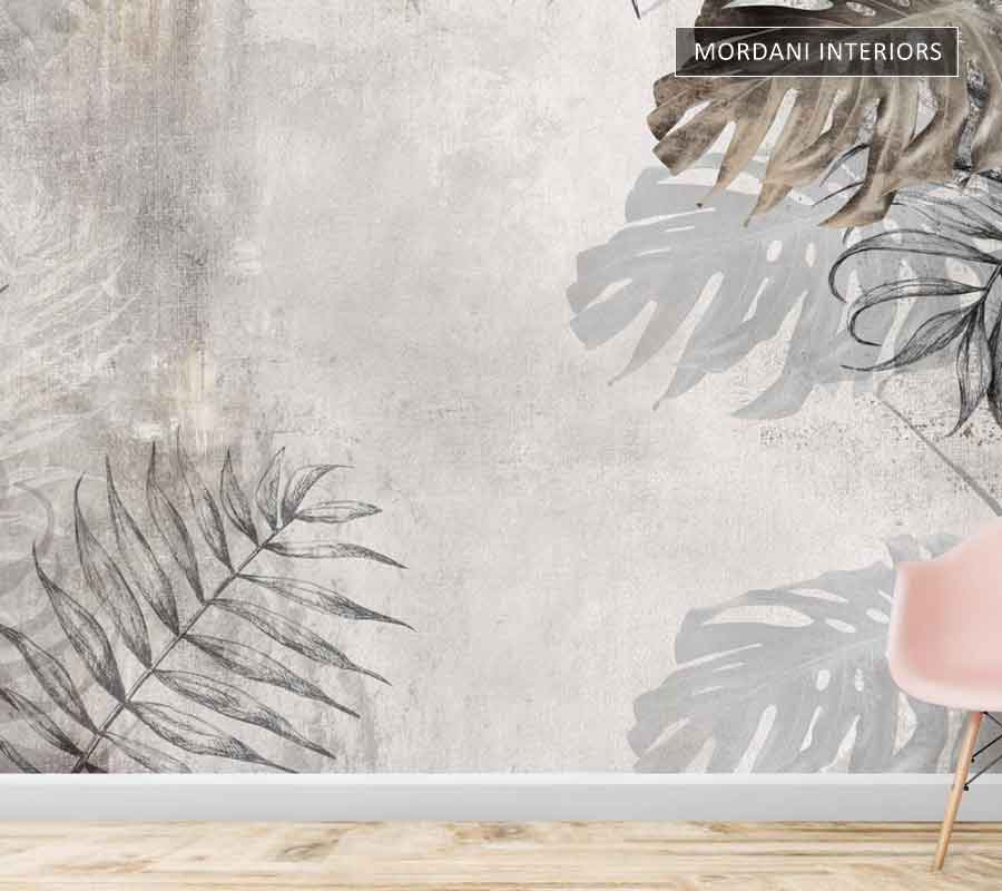 LEAF TROPICAL WALL MURALS _ M